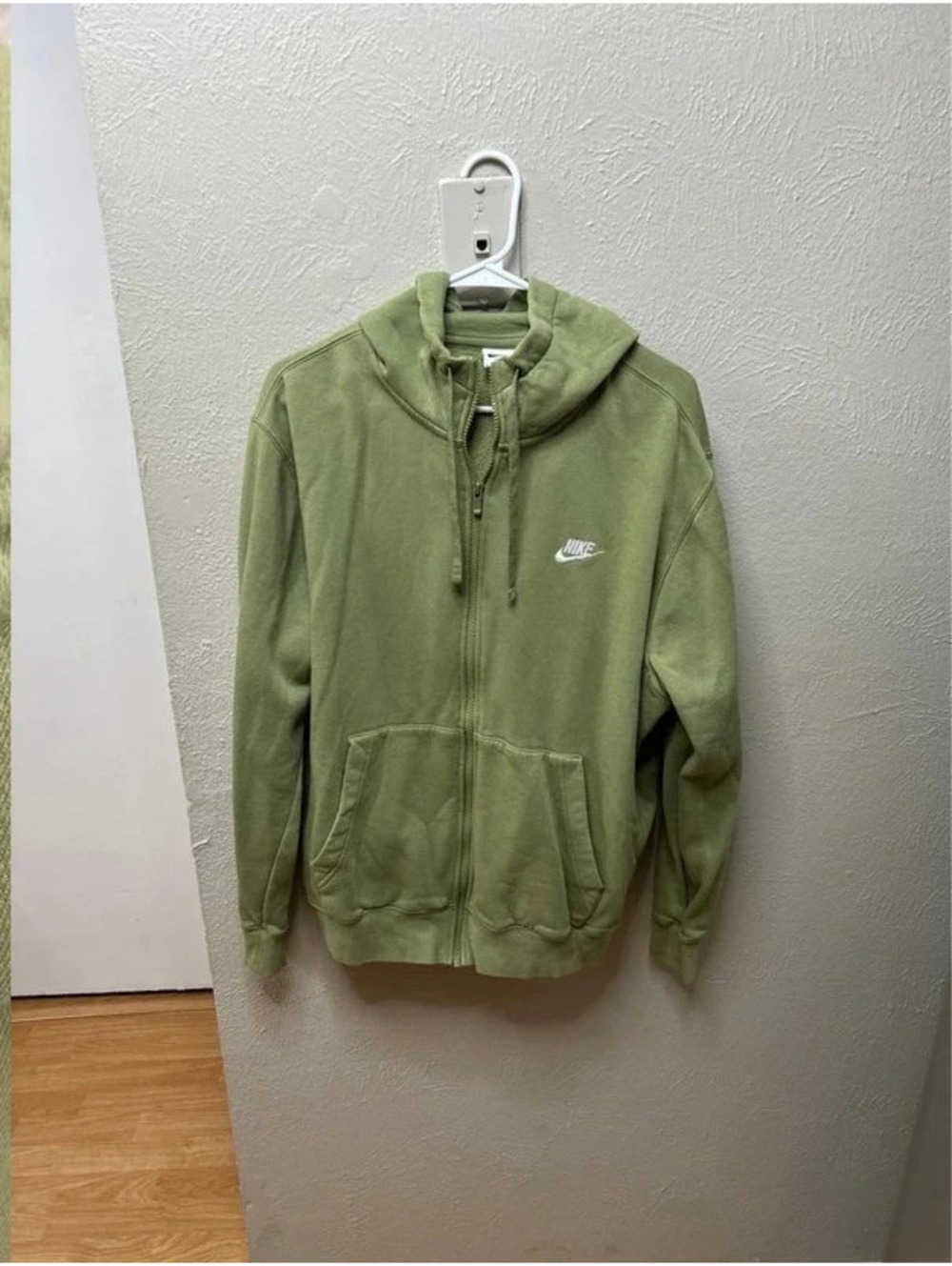 Nike Green Zip up Hoodie